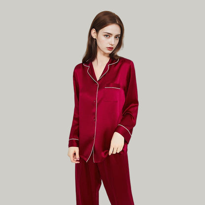 [100473] 長袖パジャマセット - お気に入りの色が選べる