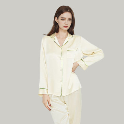 [100473] 長袖パジャマセット - お気に入りの色が選べる