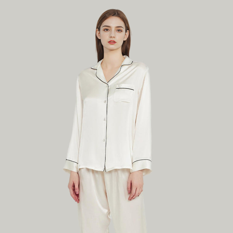 [100473] 長袖パジャマセット - お気に入りの色が選べる