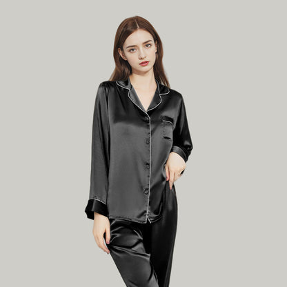 [100473] 長袖パジャマセット - お気に入りの色が選べる