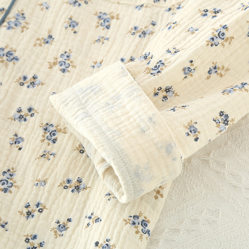 [100459] 花柄パジャマセット