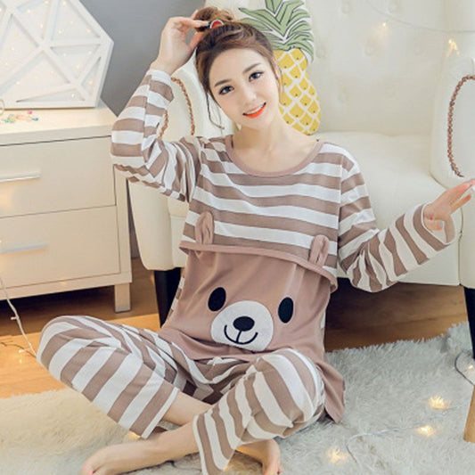 [100457] 授乳パジャマセット