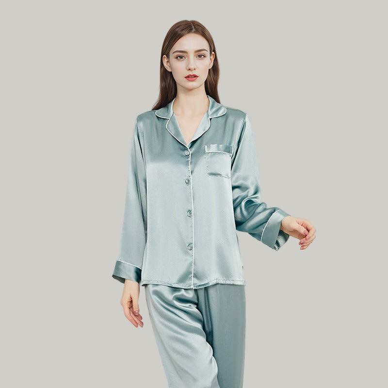 [100473] 長袖パジャマセット - お気に入りの色が選べる