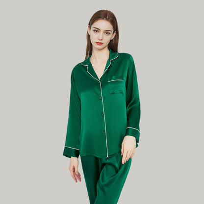 [100473] 長袖パジャマセット - お気に入りの色が選べる