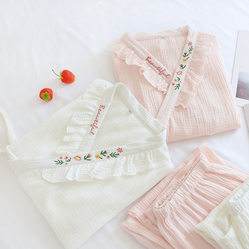 [100462]薄手の長袖カーディガンセット