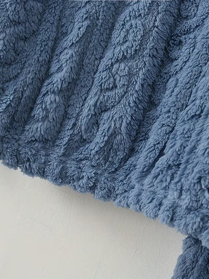 [100451] ふわふわ長袖パジャマセット