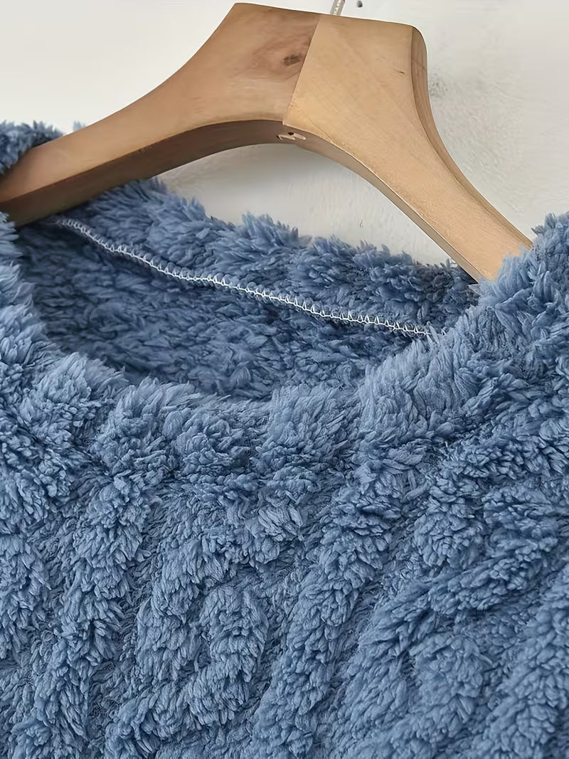 [100451] ふわふわ長袖パジャマセット