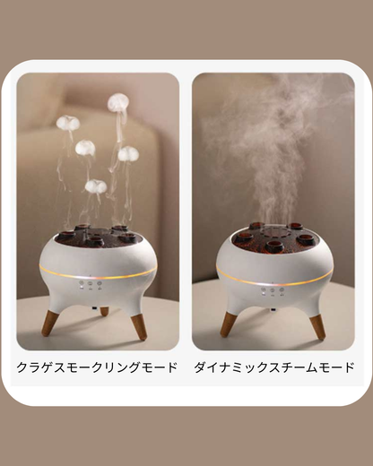 [KurageMist - クラゲミスト] 加湿器＆アロマディフューザー
